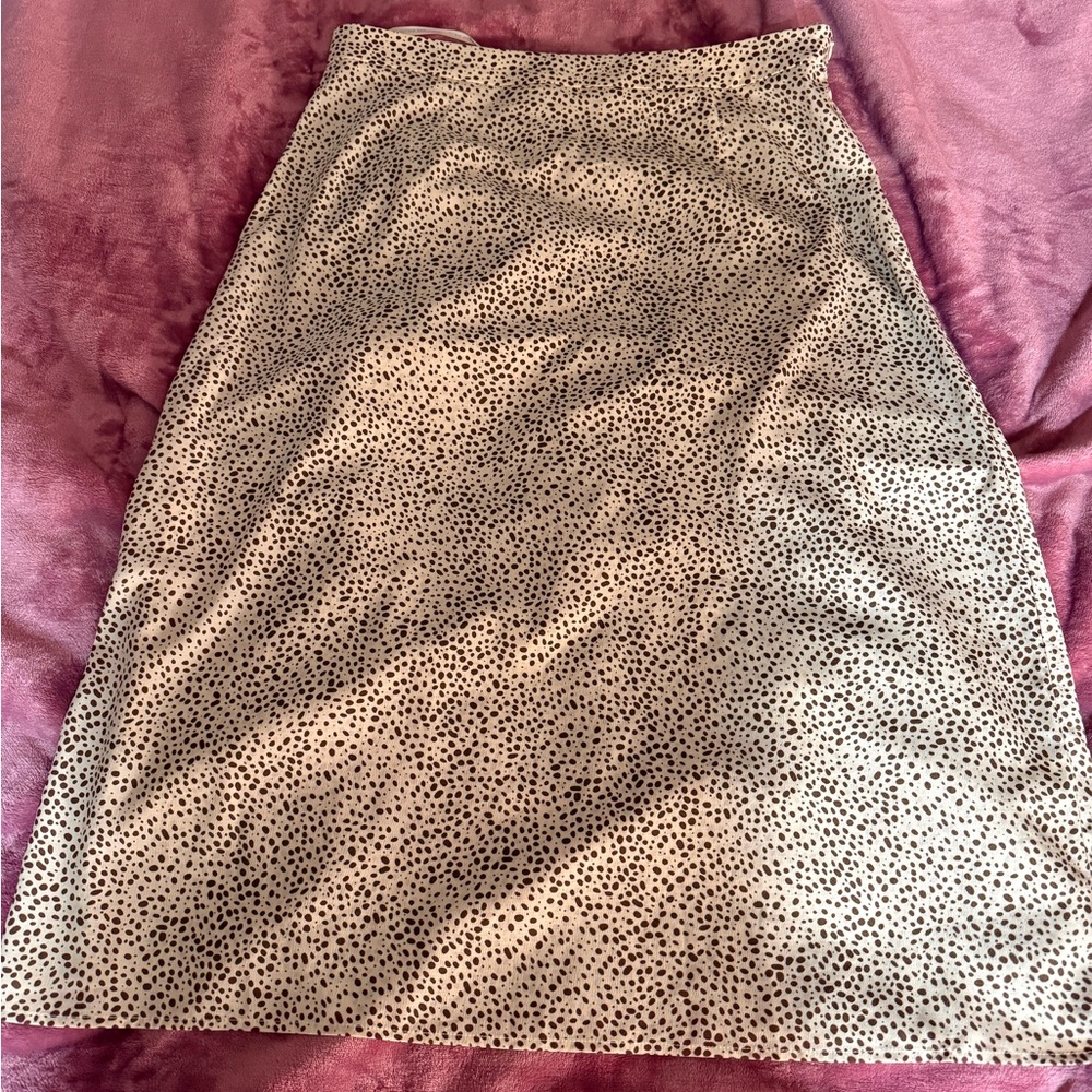 Pink Martini Black and Cream Pencil Skirt